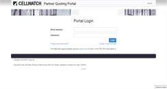 Desktop Screenshot of portal.cellwatch.com